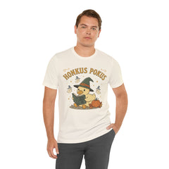 Honkus Pokus Funny Witch Duck Retro Halloween T-Shirt