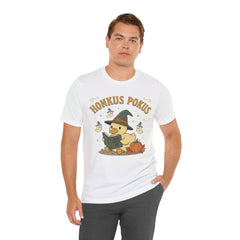 Honkus Pokus Funny Witch Duck Retro Halloween T-Shirt