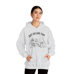 Funny Grim Reaper Just Killing Time Smartphone Hoodie