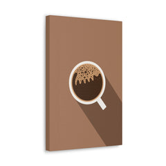 Coffee Cat Canvas