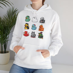 Cute Spooky Rubber Ducky Halloween Mascot Hoodie