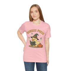 Honkus Pokus Funny Witch Duck Retro Halloween T-Shirt