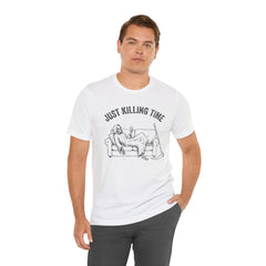 Funny Grim Reaper Just Killing Time Smartphone T-Shirt