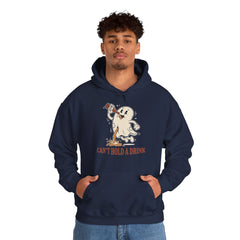 Funny Ghost Beer Can't Hold A Drink Vintage Hoodie