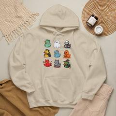 Cute Spooky Rubber Ducky Halloween Mascot Hoodie