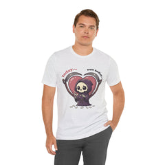 Funny Grim Reaper Today Not Today Daisy Plucking T-Shirt