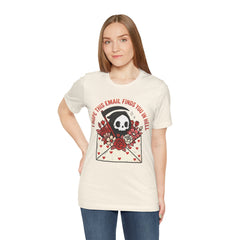 Funny Grim Reaper I Hope This Email Finds You In Hell T-Shirt