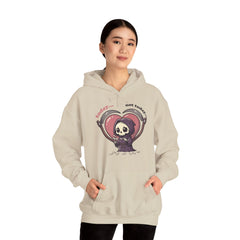 Funny Grim Reaper Today Not Today Daisy Plucking Hoodie