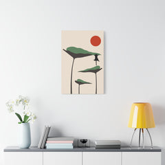 Cat and Plant 28 Canvas