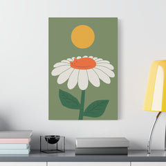 Cat and Plant Afternoon Nap Canvas