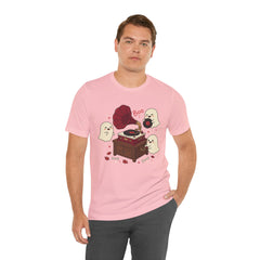 Funny Ghost Record Player Vinyl Gramophone Retro T-Shirt