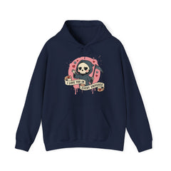 Funny Grim Reaper I Love You In Every Universe Retro Hoodie