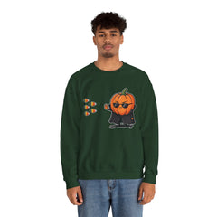 Pumpkin Neo Matrix Parody Crewneck Sweatshirt