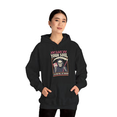 Funny Grim Reaper Floppy Disk Save Your Soul Hoodie