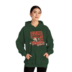 Funny Get In Losers We're Getting Spooky Retro Halloween Hoodie