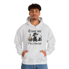 Funny Plague Doctor Trust Me Im A Doctor Retro Hoodie
