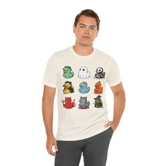Cute Spooky Rubber Ducky Halloween Mascot T-Shirt
