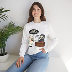 Funny Karen Ghost I'd Like To Speak To The Manager Crewneck Sweatshirt