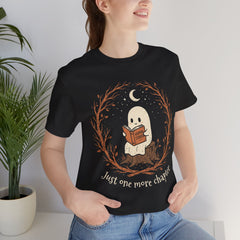 Funny Ghost Book Club Just One More Chapter T-Shirt