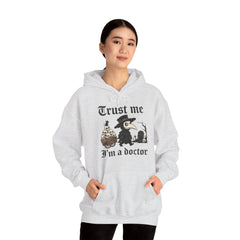 Funny Plague Doctor Trust Me Im A Doctor Retro Hoodie