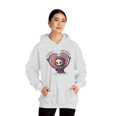 Funny Grim Reaper Today Not Today Daisy Plucking Hoodie