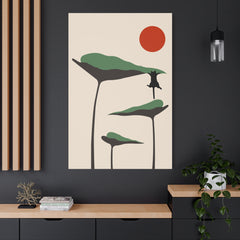 Cat and Plant 28 Canvas