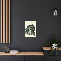 Cat and Plant 7 Canvas