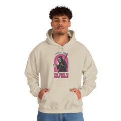 Funny Grim Reaper Too Tired To Reap Souls Coffee Hoodie