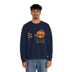 Pumpkin Neo Matrix Parody Crewneck Sweatshirt