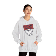 Funny Retro Halloween Ghost Be Para Normal Hoodie