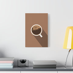 Coffee Cat Canvas