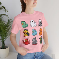 Cute Spooky Rubber Ducky Halloween Mascot T-Shirt