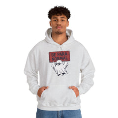 Funny Retro Halloween Ghost Be Para Normal Hoodie
