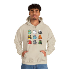 Cute Spooky Rubber Ducky Halloween Mascot Hoodie