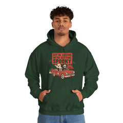 Funny Get In Losers We're Getting Spooky Retro Halloween Hoodie