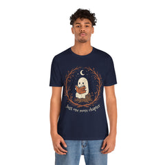 Funny Ghost Book Club Just One More Chapter T-Shirt