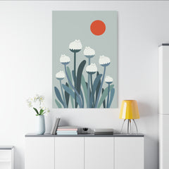 Cat and Plant 36 Canvas