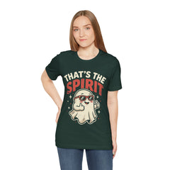 Funny Ghost That's The Spirit Retro Halloween T-Shirt