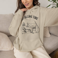 Funny Grim Reaper Just Killing Time Smartphone Hoodie