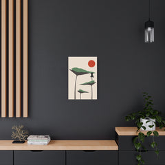 Cat and Plant 28 Canvas