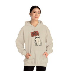 Spooky Protest Ghost Haunt The Rich Sarcastic Hoodie