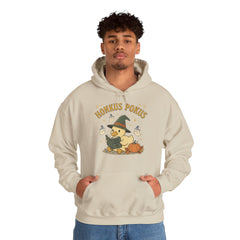 Honkus Pokus Funny Witch Duck Retro Halloween Hoodie