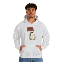 Spooky Protest Ghost Haunt The Rich Sarcastic Hoodie