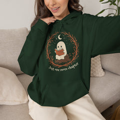 Funny Ghost Book Club Just One More Chapter Hoodie