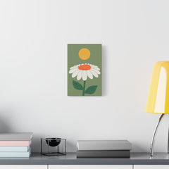 Cat and Plant Afternoon Nap Canvas