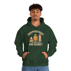 Funny Retro Halloween Candy Disappointment And Regret Hoodie