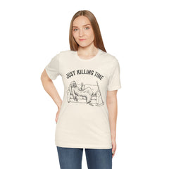 Funny Grim Reaper Just Killing Time Smartphone T-Shirt