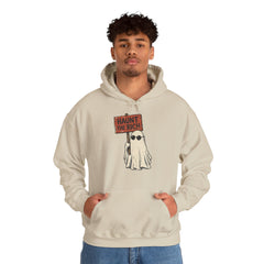 Spooky Protest Ghost Haunt The Rich Sarcastic Hoodie