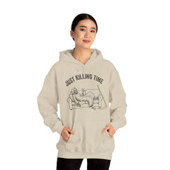 Funny Grim Reaper Just Killing Time Smartphone Hoodie