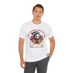 Funny Grim Reaper I Hope This Email Finds You In Hell T-Shirt